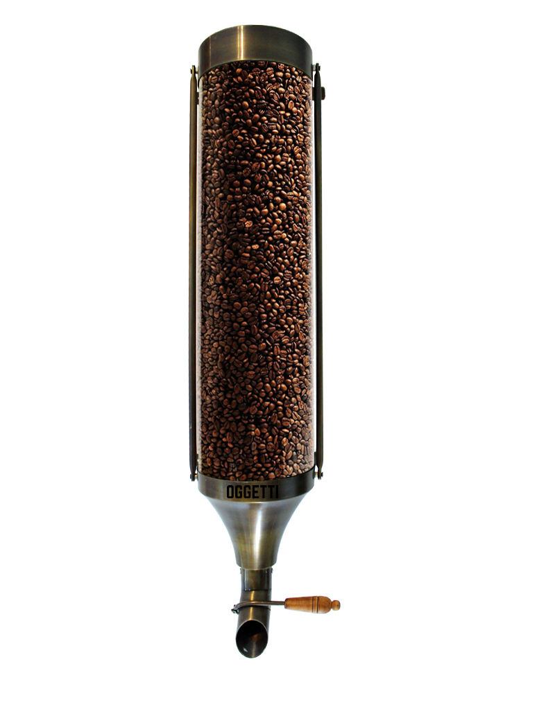 Cylindrical Plexi Coffee Dragee Nuts Dispensers 28